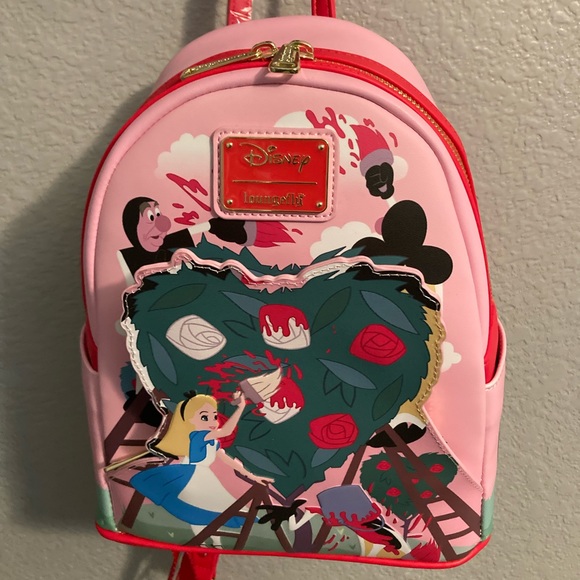 New Loungefly Alice in Wonderland backpack - Picture 1 of 2